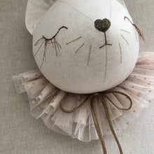 Charger l'image dans la galerie, CHAT RÊVEUR- LINO GOLD-SUR COMMANDE