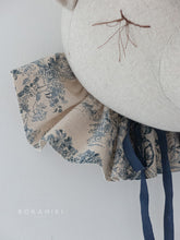 Charger l'image dans la galerie, OURS RÊVEUR TOILE DE JOUYS BLEU