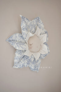 JONQUILLE RÊVEUSE TOILE DE JOUY BLEU
