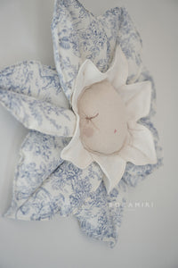 JONQUILLE RÊVEUSE TOILE DE JOUY BLEU