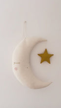Charger et lire la vidéo dans la visionneuse de la Galerie, VEILLEUSE LUNE ET ETOILE
