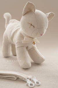 SAC CHAT REVEUR ECRU