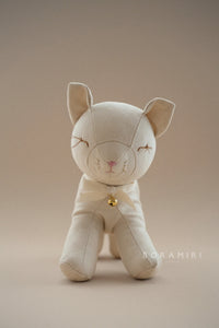 SAC CHAT REVEUR ECRU