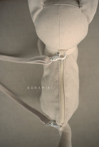 SAC CHAT REVEUR ECRU